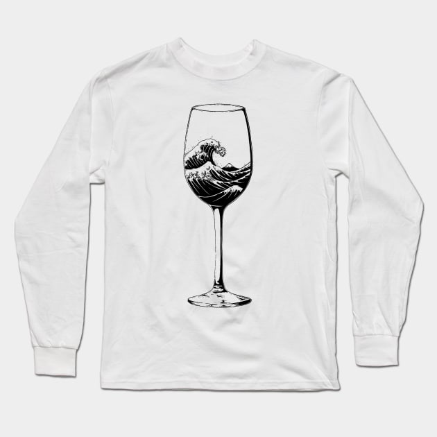 wine Long Sleeve T-Shirt by rudoi